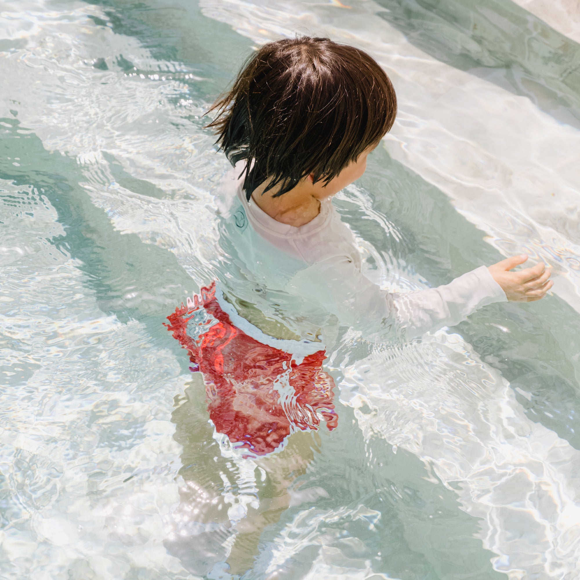 Sustainable Swimshort - Red