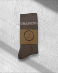 Organic Grandpa Socks - Oatmilk