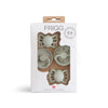 Frigg Baby´s first pacifier 4 Pack - Moonlight Sailing/Sage