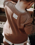 Organic Slim Longsleeve - Walnut - S A L E