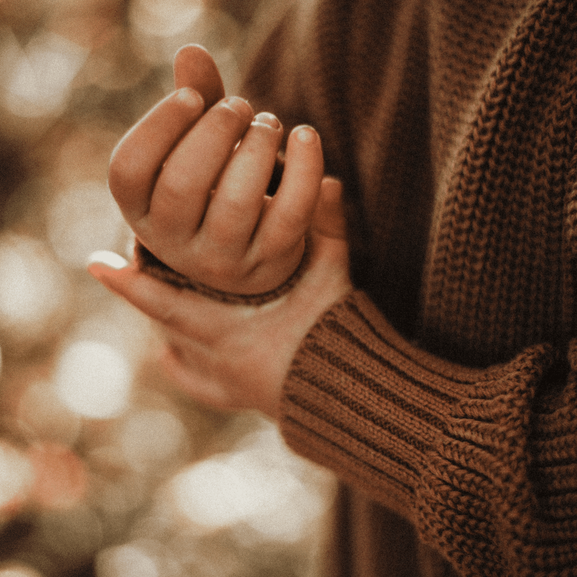 Organic Oversize Knit Pulli - Walnut - S A L E