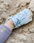Vegane Babyschuhe und Kinderschuhe, rutschfest, waschbar, ohne Schadstoffe, samtweich, aus Baumwolle. Fast wie barfuß mit dem Schutz aus samtweicher Baumwolle