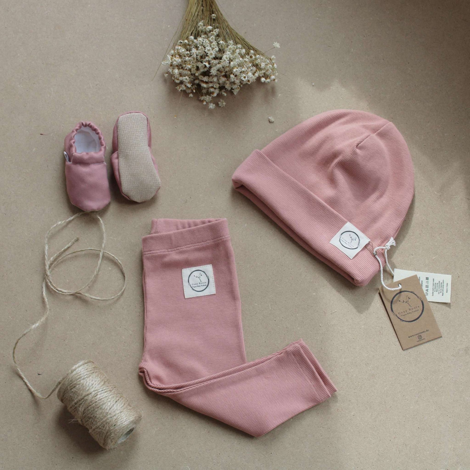 Kuschelig weiche Leggings aus GOTS-zertifizierter Bio-Baumwolle