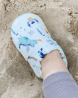 Vegane Babyschuhe und Kinderschuhe, rutschfest, waschbar, ohne Schadstoffe, samtweich, aus Baumwolle. Fast wie barfuß mit dem Schutz aus samtweicher Baumwolle