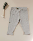 Organic Rib Leggings - Little Farm - SALE