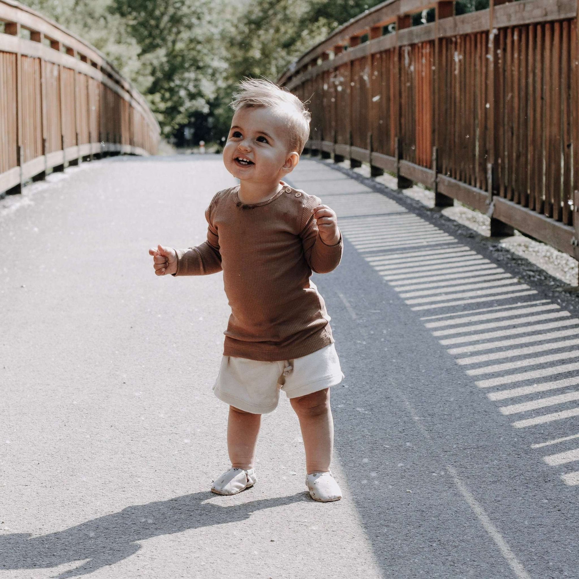 Organic Terry Shorts - Sand