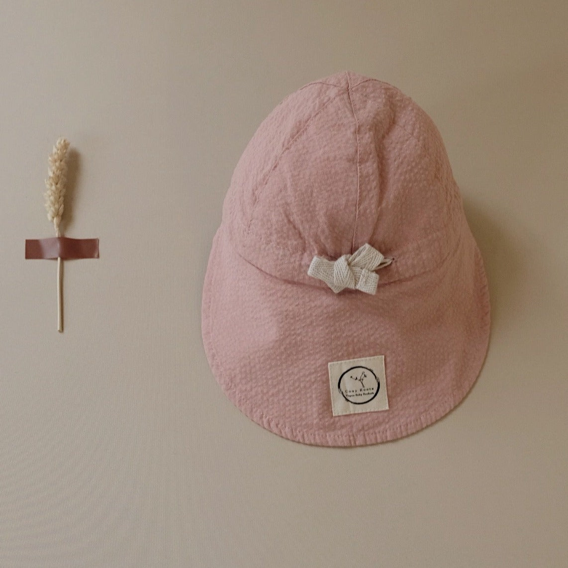 Organic Sun Hat - Dusty Rose - UPF 50+