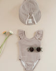 Organic Sun Hat - Caramel - UPF 50+
