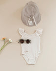 Organic Sun Hat - Caramel - UPF 50+